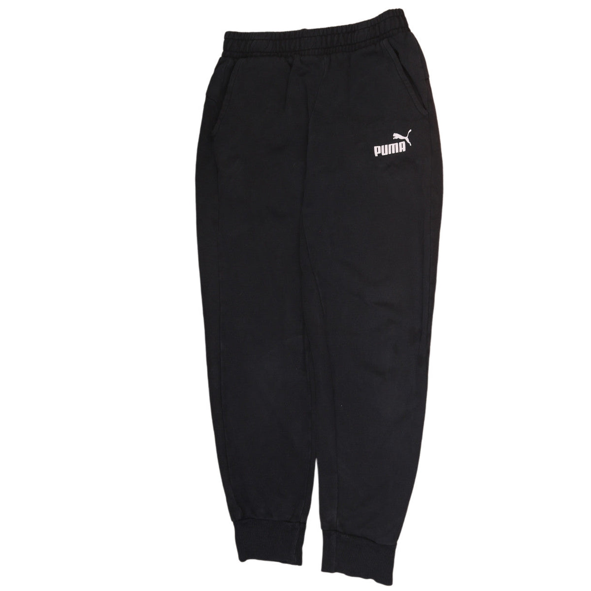 Puma Womens Black Jogger Sweatpants S Regular Fit Casual Trousers