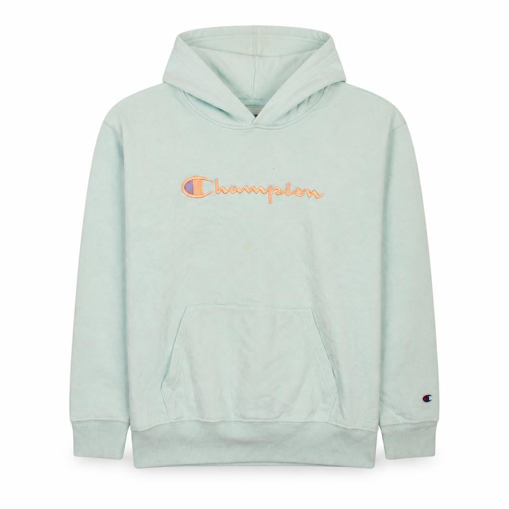 Champion Boys Blue XL Pullover Hoodie with Logo Embroidery