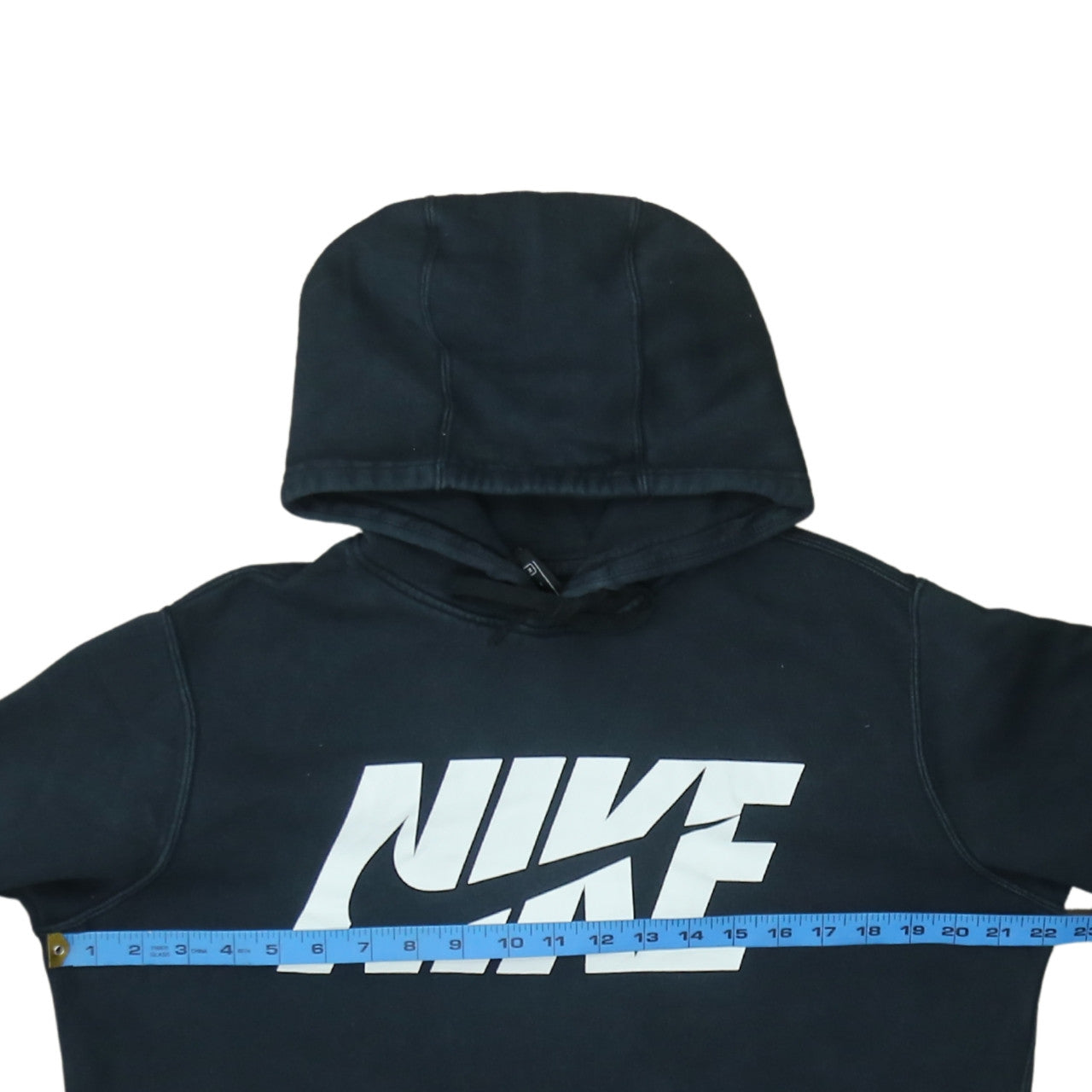 Nike Men's Black Pullover Hoodie M Graphic Logo Fleece Sweatshirt