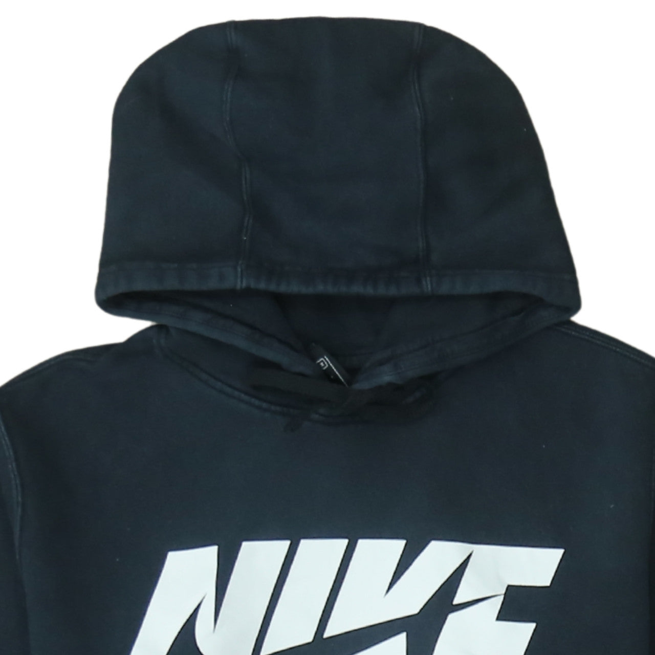 Nike Men's Black Pullover Hoodie M Graphic Logo Fleece Sweatshirt