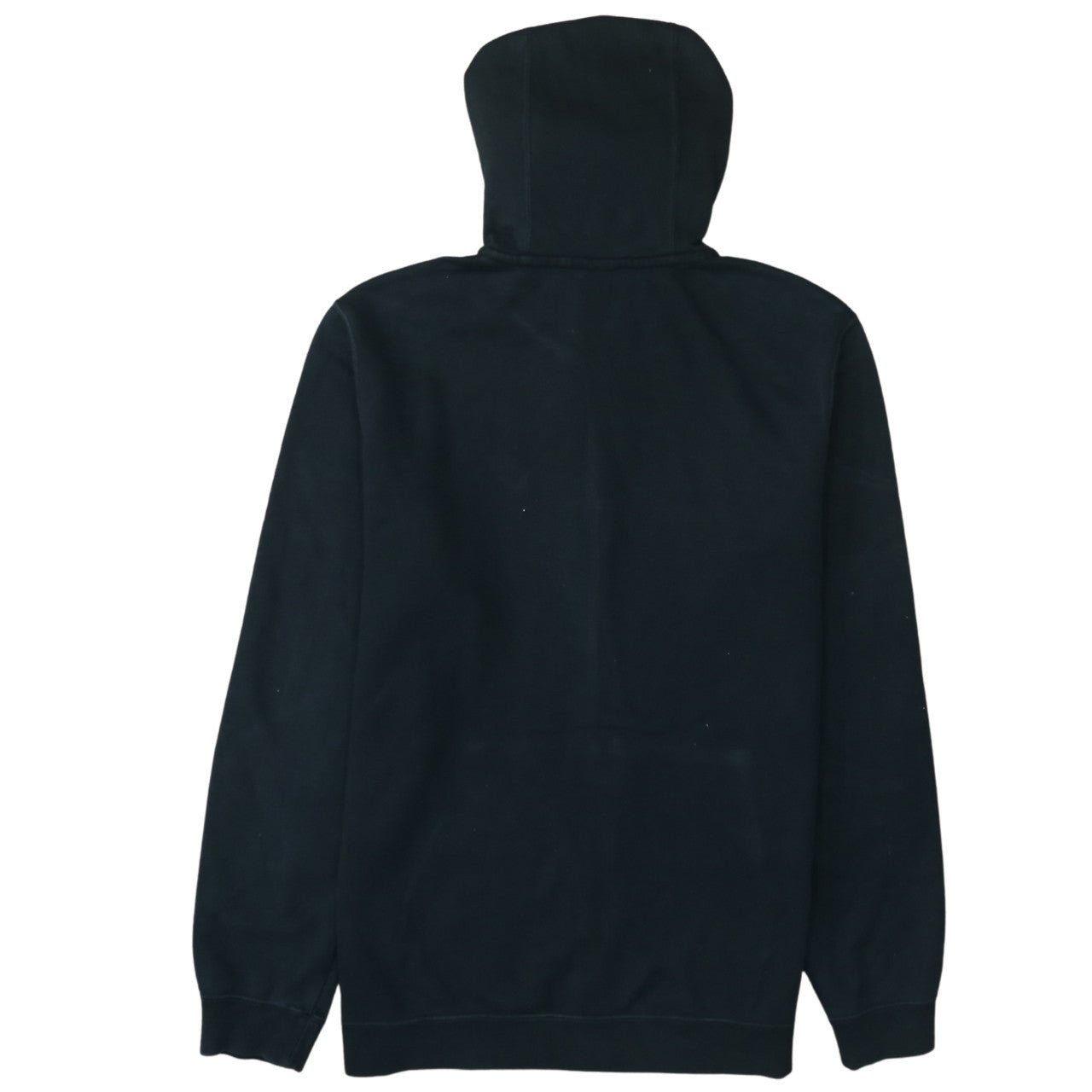Nike Men's Black Full Zip Hoodie Size L Fleece Sweatshirt