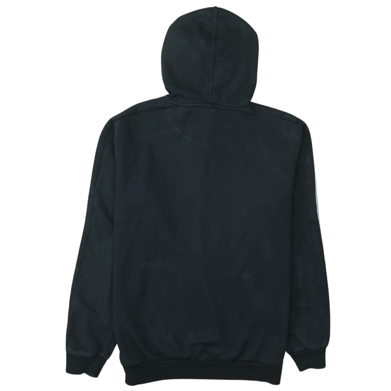 Adidas Men's Black Pullover Hoodie M - Sports Fleece Sweatshirt