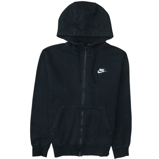 Nike Men's Black Full Zip Hoodie Size S Regular Fit