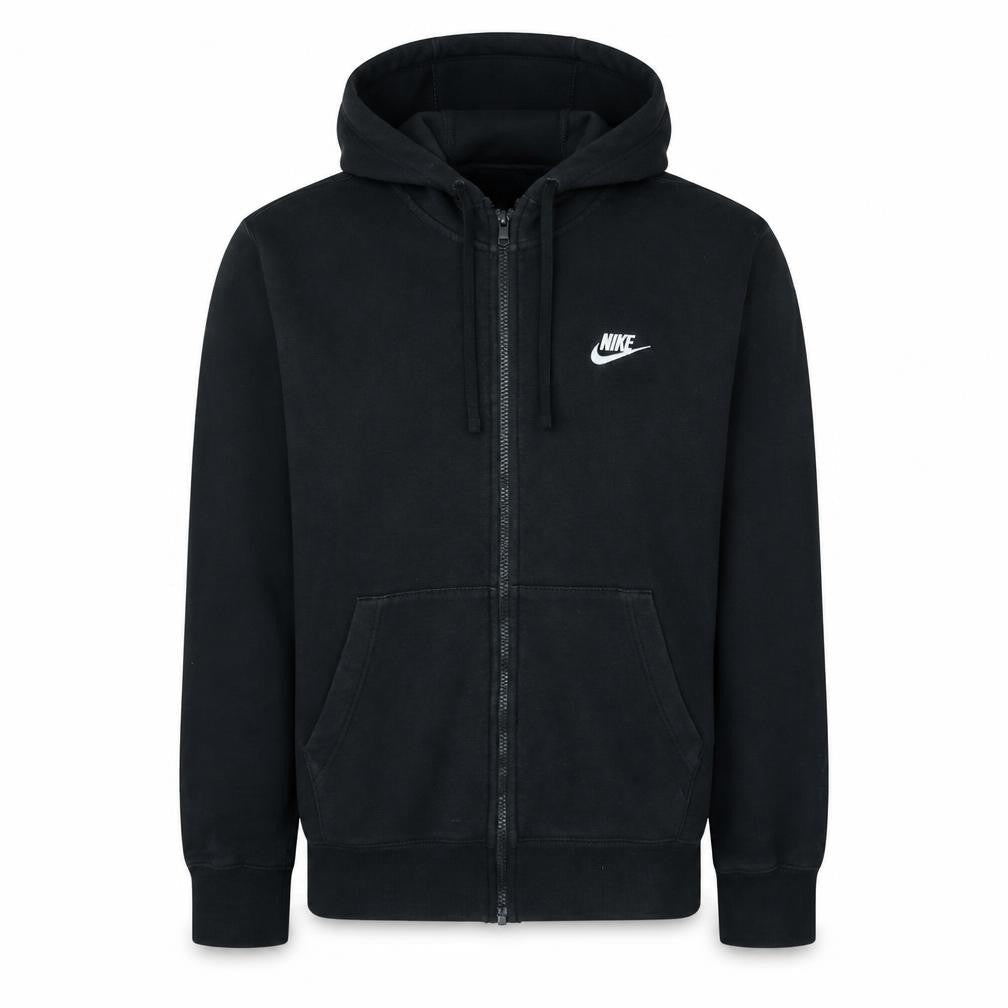 Nike Men's Black Full Zip Hoodie Size S Regular Fit