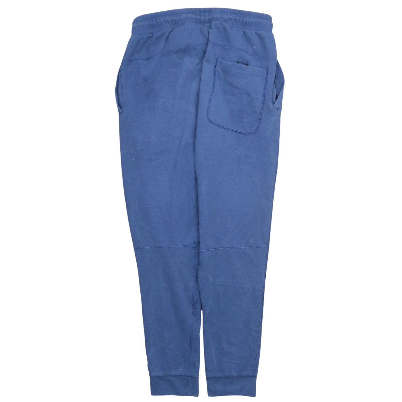 Nike Men Blue Small Jogger Sweatpants Cotton Blend Drawstring