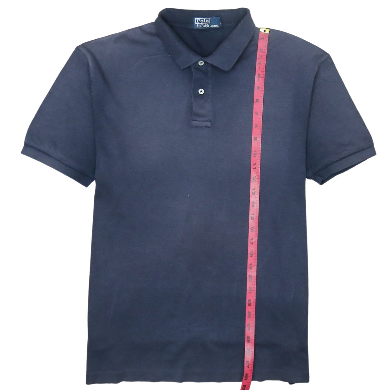 Ralph Lauren Men's Blue Cotton Polo Shirt Size L Classic Fit