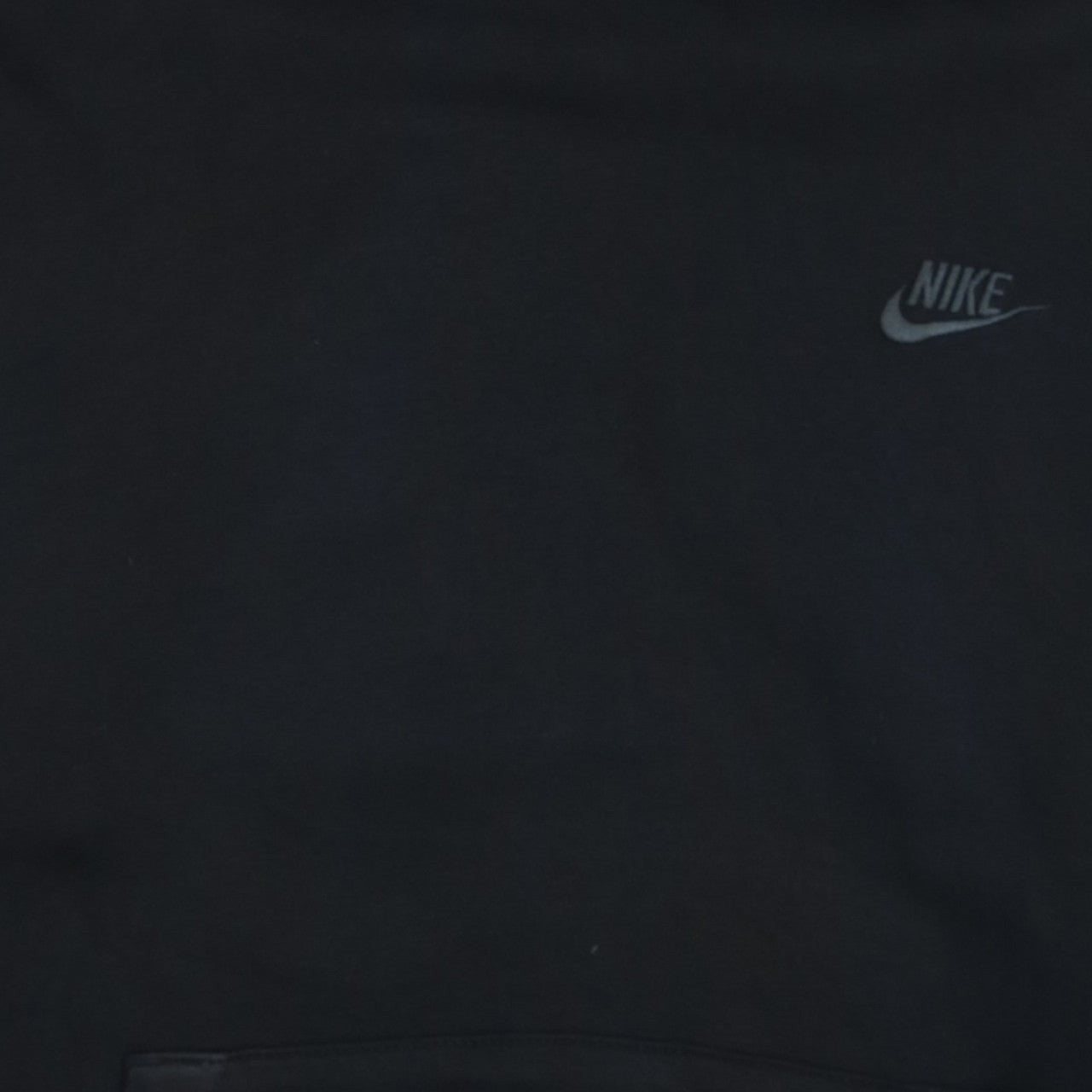 Nike Men's Black M Tall Pullover Hoodie Fleece Sportswear