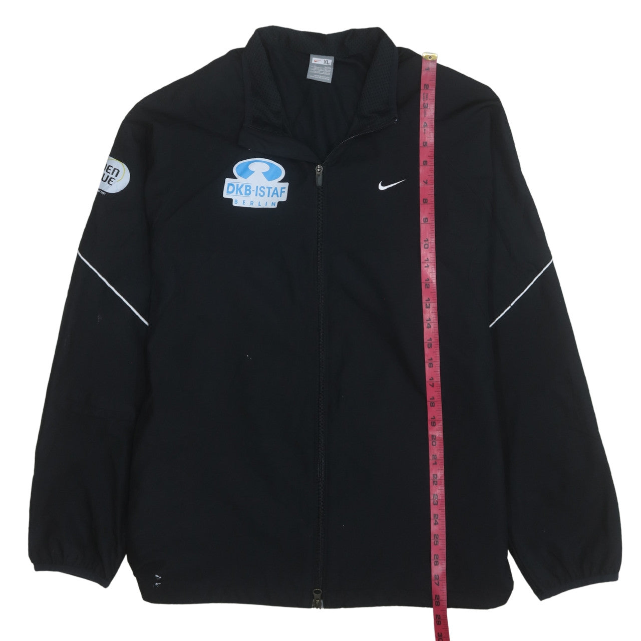 Nike Men's Black XL Track Jacket DKB-ISTAF Berlin Full Zip Athletic