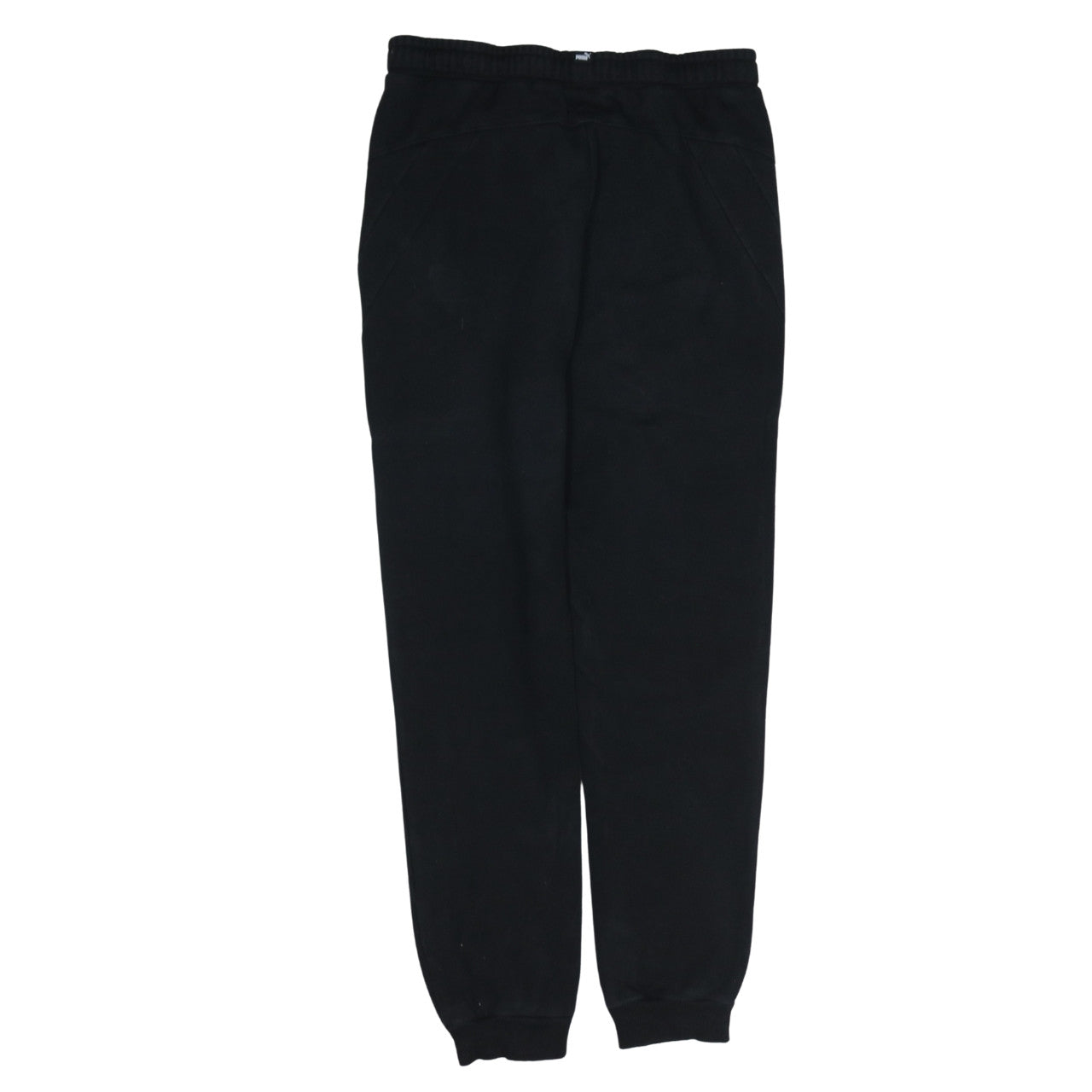 Puma Boys Black Jogger Sweatpants 15-16 Years Elastic Waist Fleece
