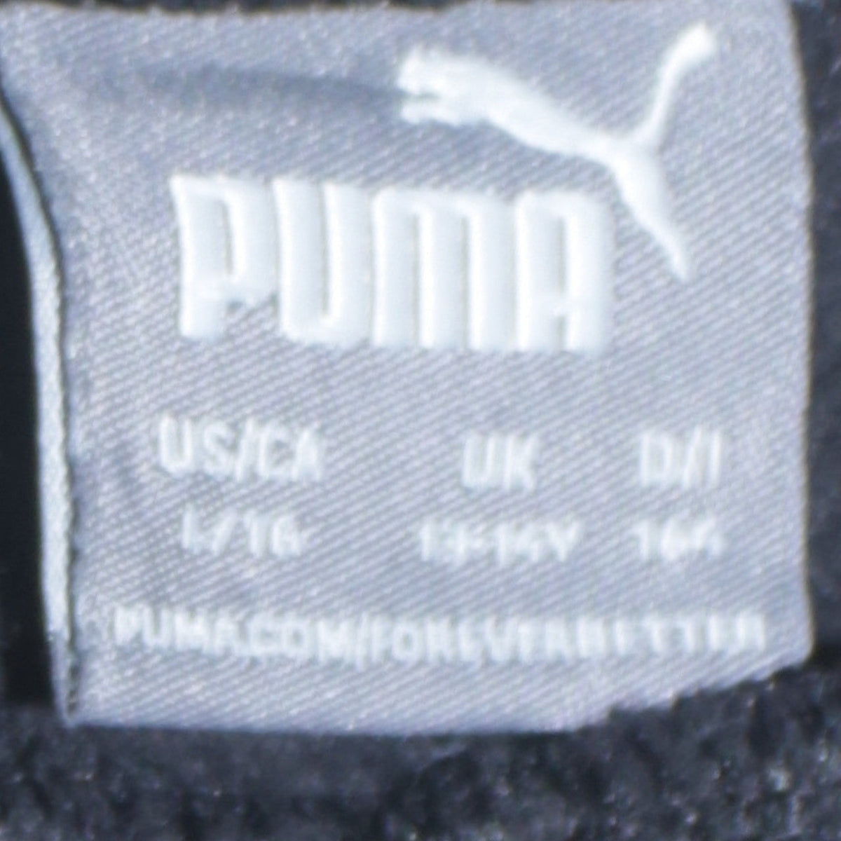 Puma Boys Black Jogger Sweatpants 15-16 Years Elastic Waist Fleece