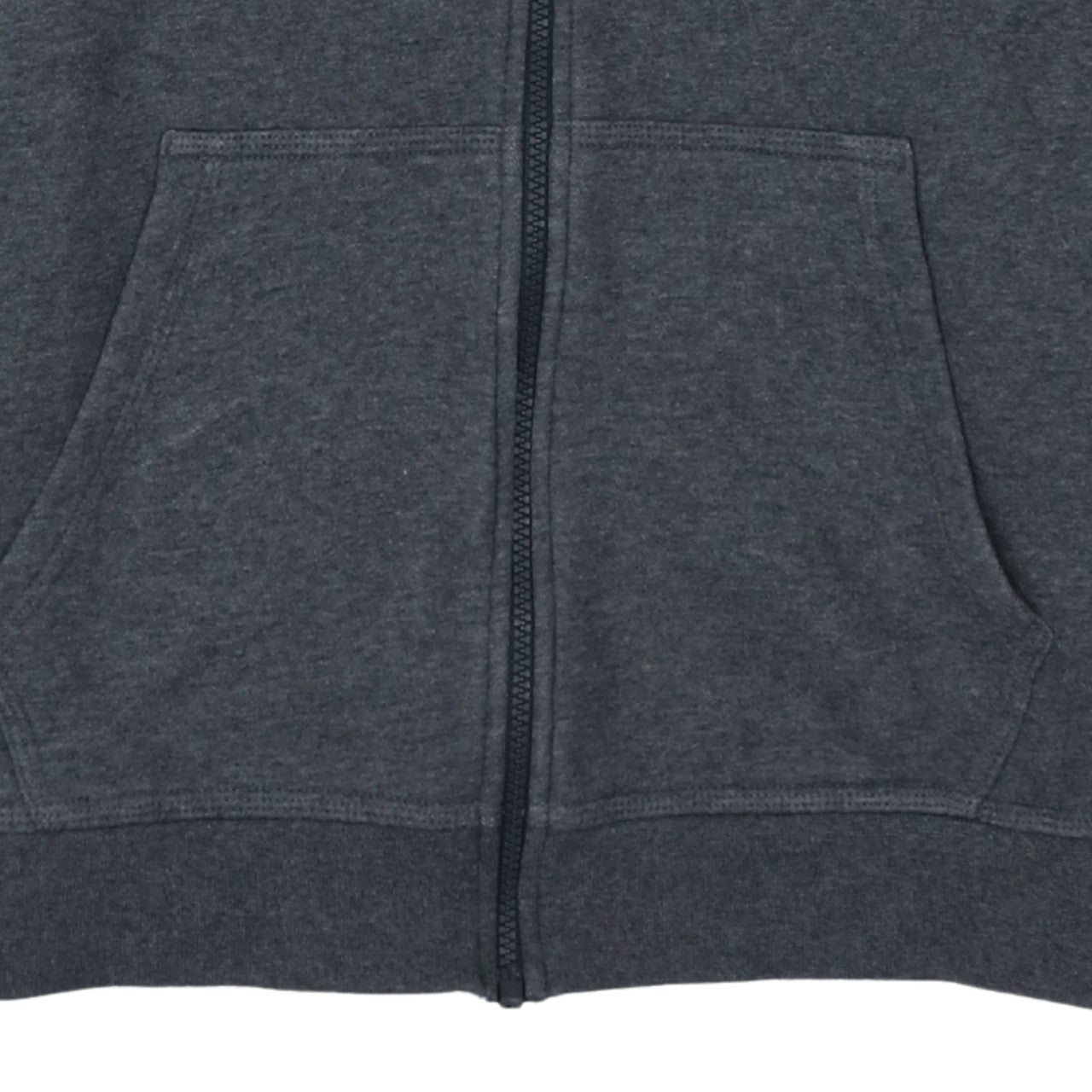 Nike Men's Grey Full Zip Hoodie Size M Regular Fit Fleece Jacket