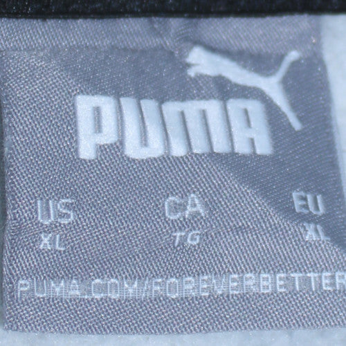 Puma Mens Grey XL Pullover Hoodie Graphic Sportswear