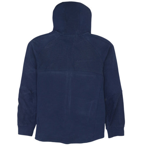 Puma Men's Blue Full Zip Hoodie Size M Sports Fleece Sweatshirt