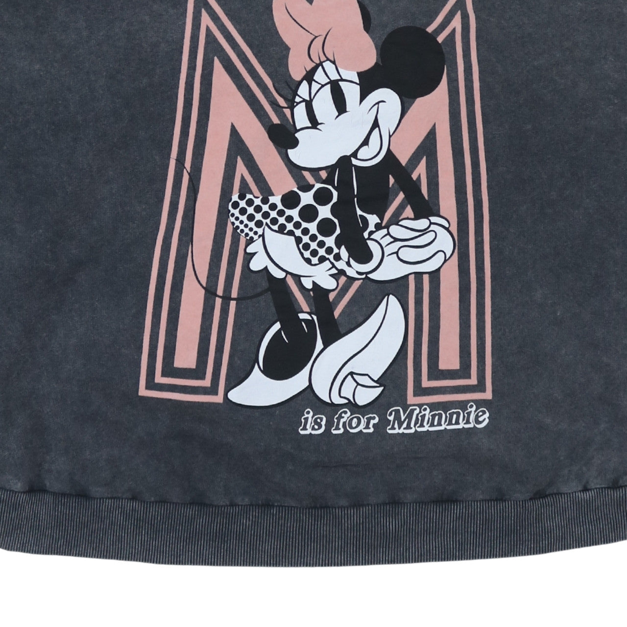 George Disney Minnie Mouse Charcoal Sweatshirt Women 2XL Pullover