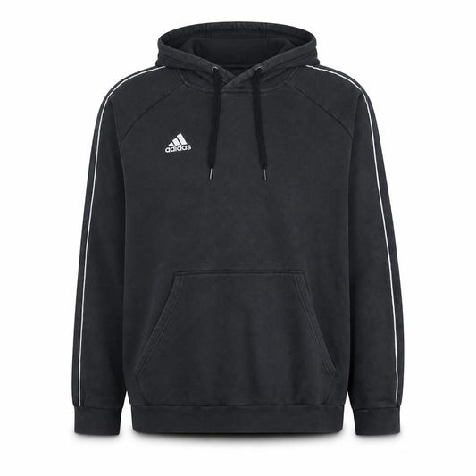 Adidas Men's Black 2XL Pullover Hoodie Fleece Sportswear