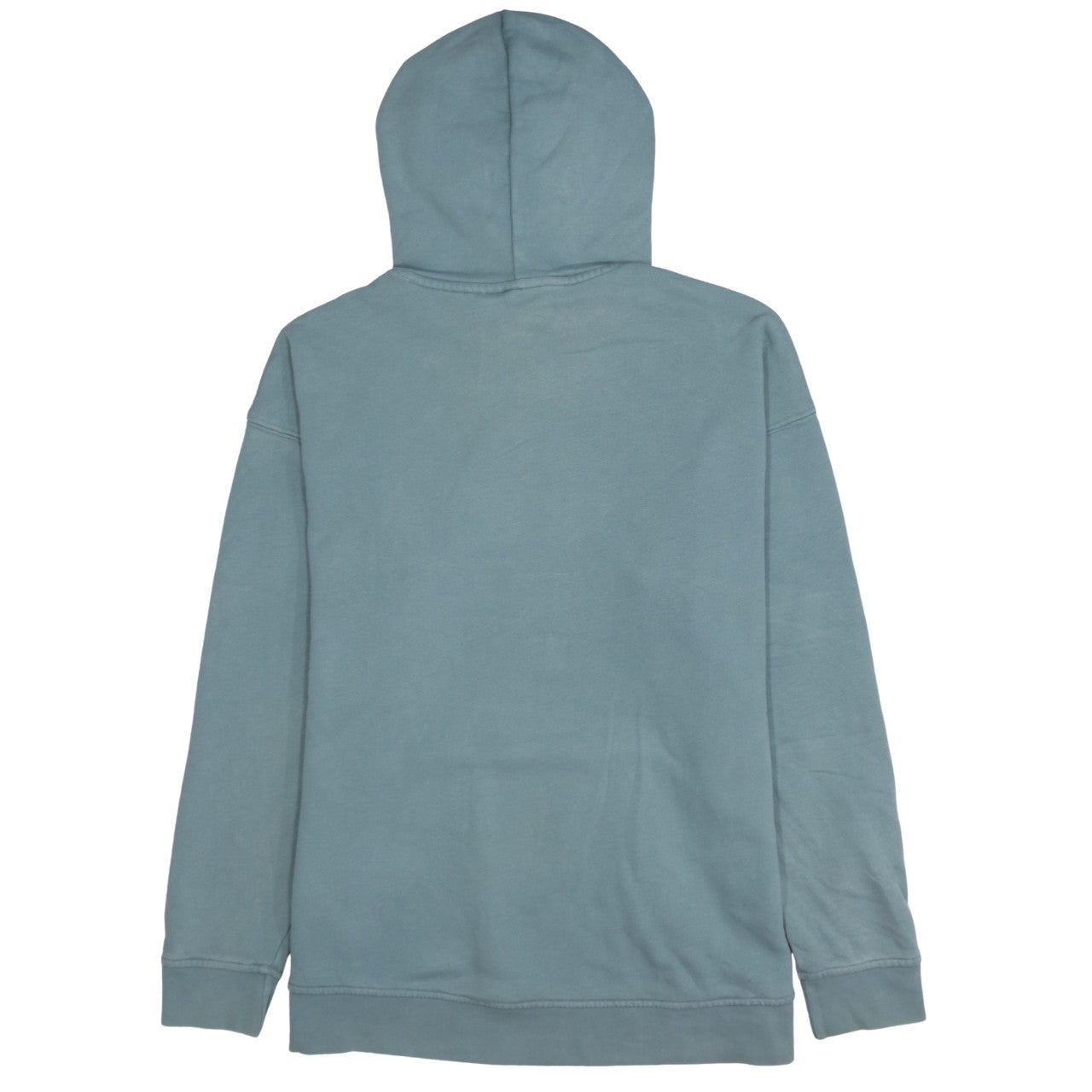 Adidas Women’s Green Hooded Pullover Sweatshirt UK 16 Trefoil Logo