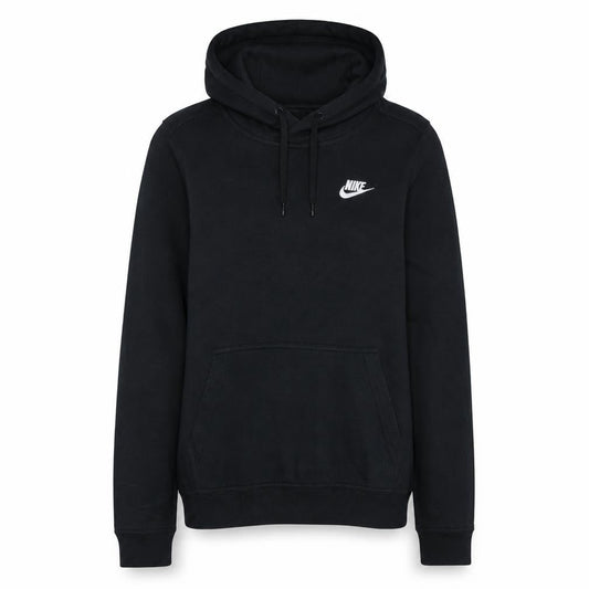 Nike Women's Black Pullover Hoodie Small Viscose Blend Lined Sportswear