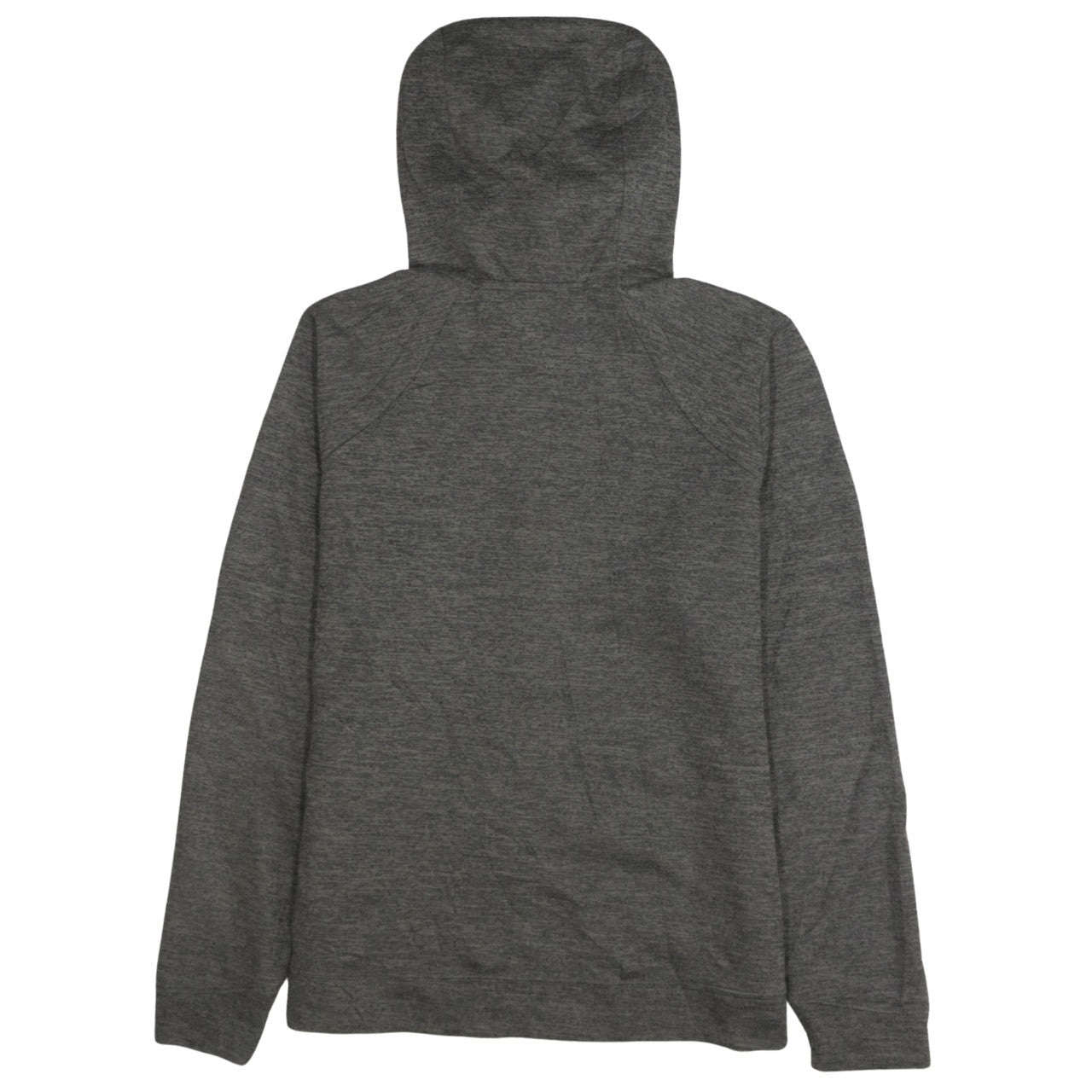 The North Face Women's Grey Full Zip Hoodie Size L Polyester Outdoor