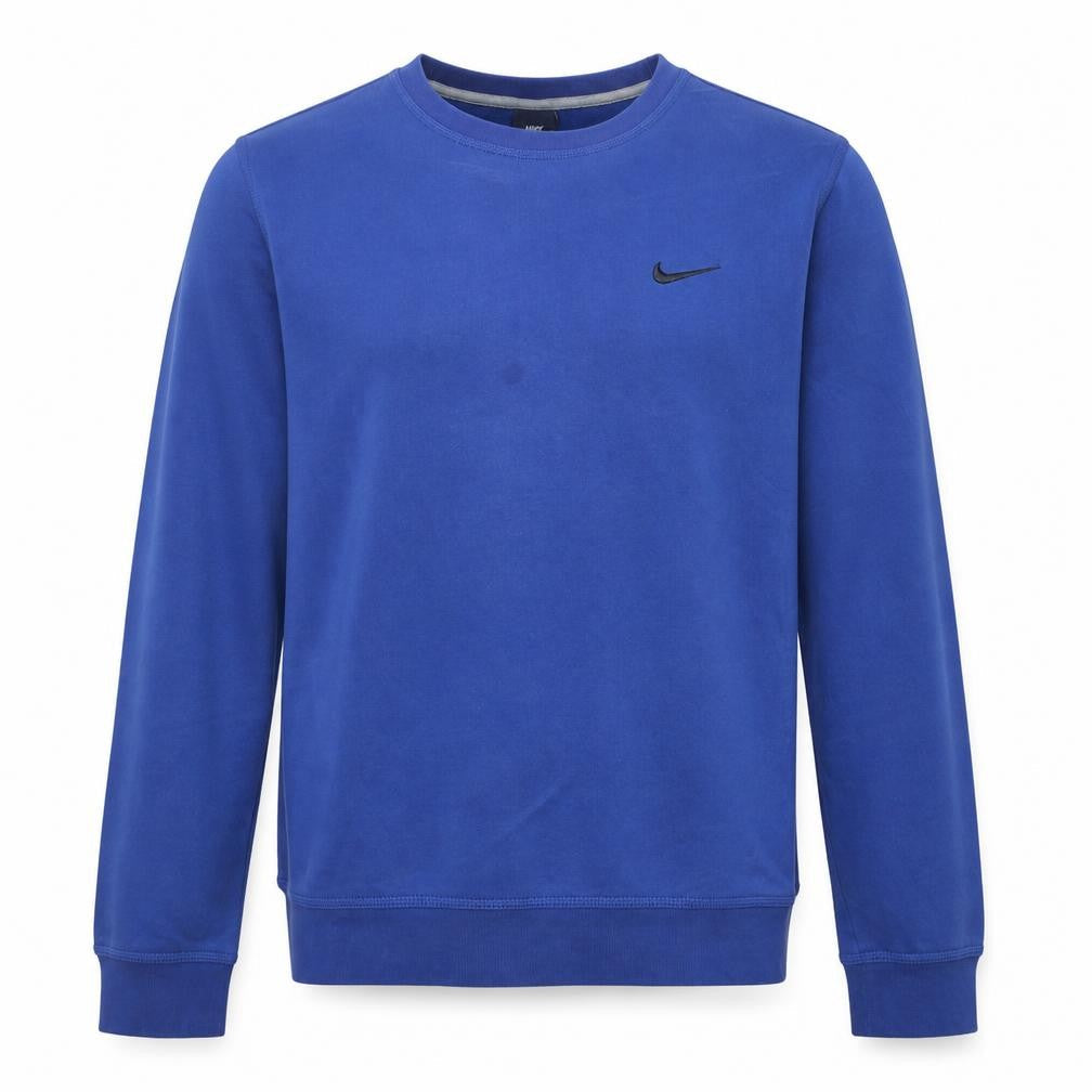 Nike Men's Blue Crew Neck Pullover Sweatshirt Size L