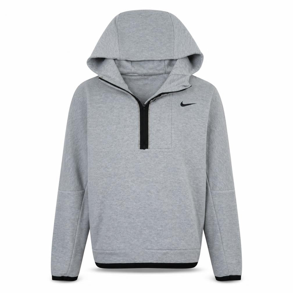 Nike Men's Grey XS 1/2 Zip Hoodie Pullover Sweatshirt