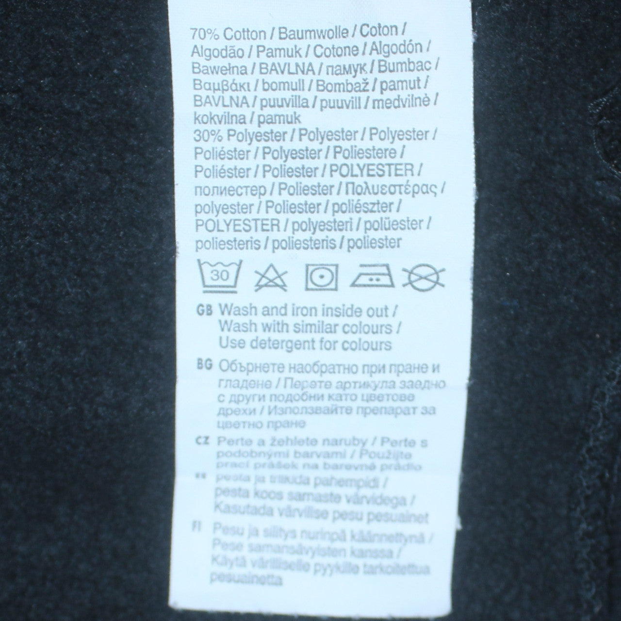Puma Teens Black Pullover Hoodie 164 Graphic Logo Sportswear