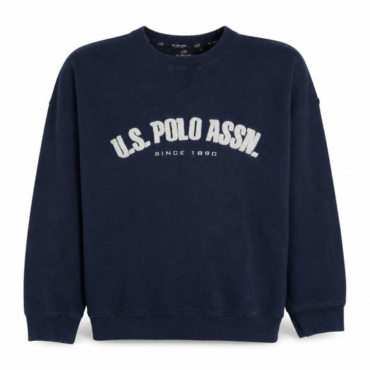 U.S. Polo Assn. Men's Blue Logo Pullover Sweatshirt Size L