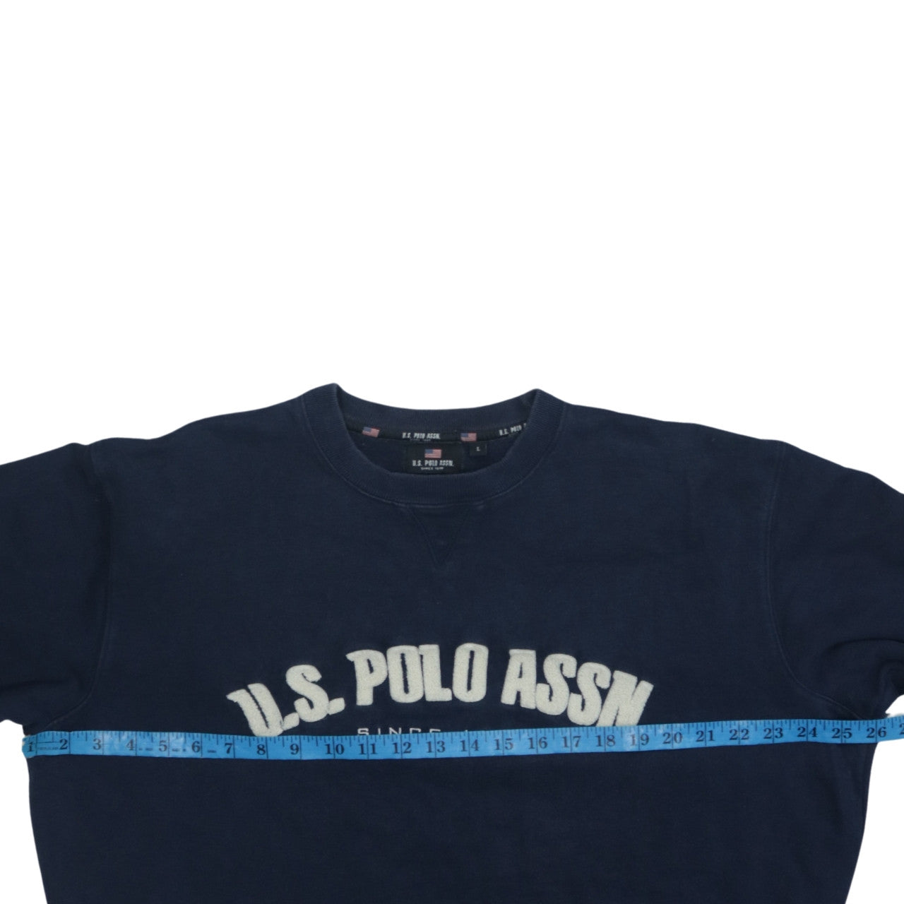 U.S. Polo Assn. Men's Blue Logo Pullover Sweatshirt Size L
