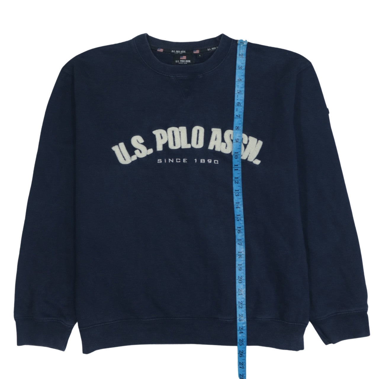 U.S. Polo Assn. Men's Blue Logo Pullover Sweatshirt Size L