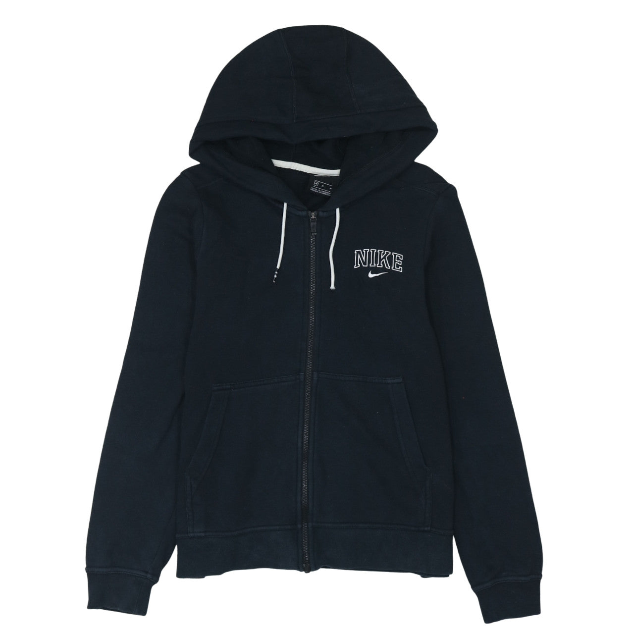 Nike Men's Black Full Zip Hoodie M Sportswear Fleece Sweatshirt