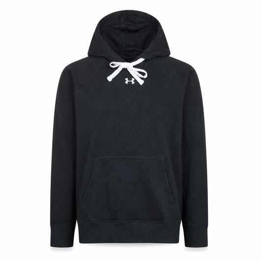 Under Armour Men’s Black Small Pullover Hoodie Fleece Sweatshirt