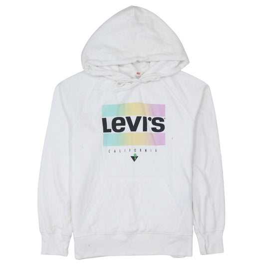 Levi's Men's White California Pullover Hoodie Size M