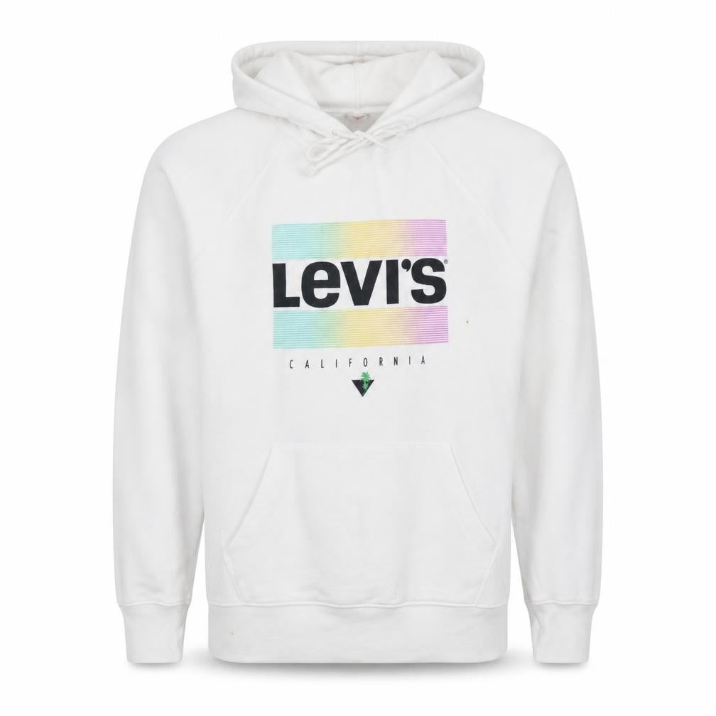 Levi's Men's White California Pullover Hoodie Size M