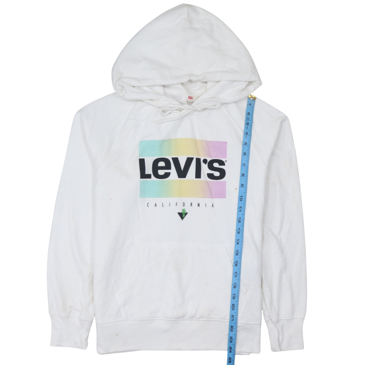 Levi's Men's White California Pullover Hoodie Size M