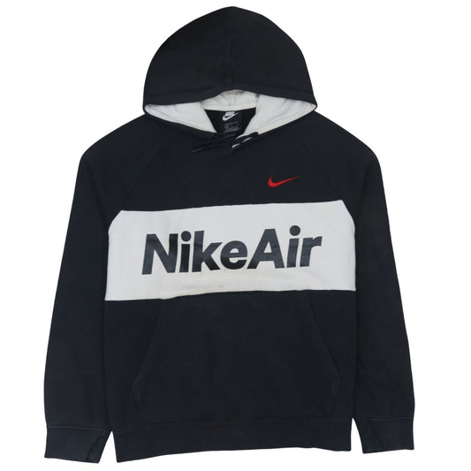 Nike Air Men's Black Pullover Hoodie L Logo Sportswear