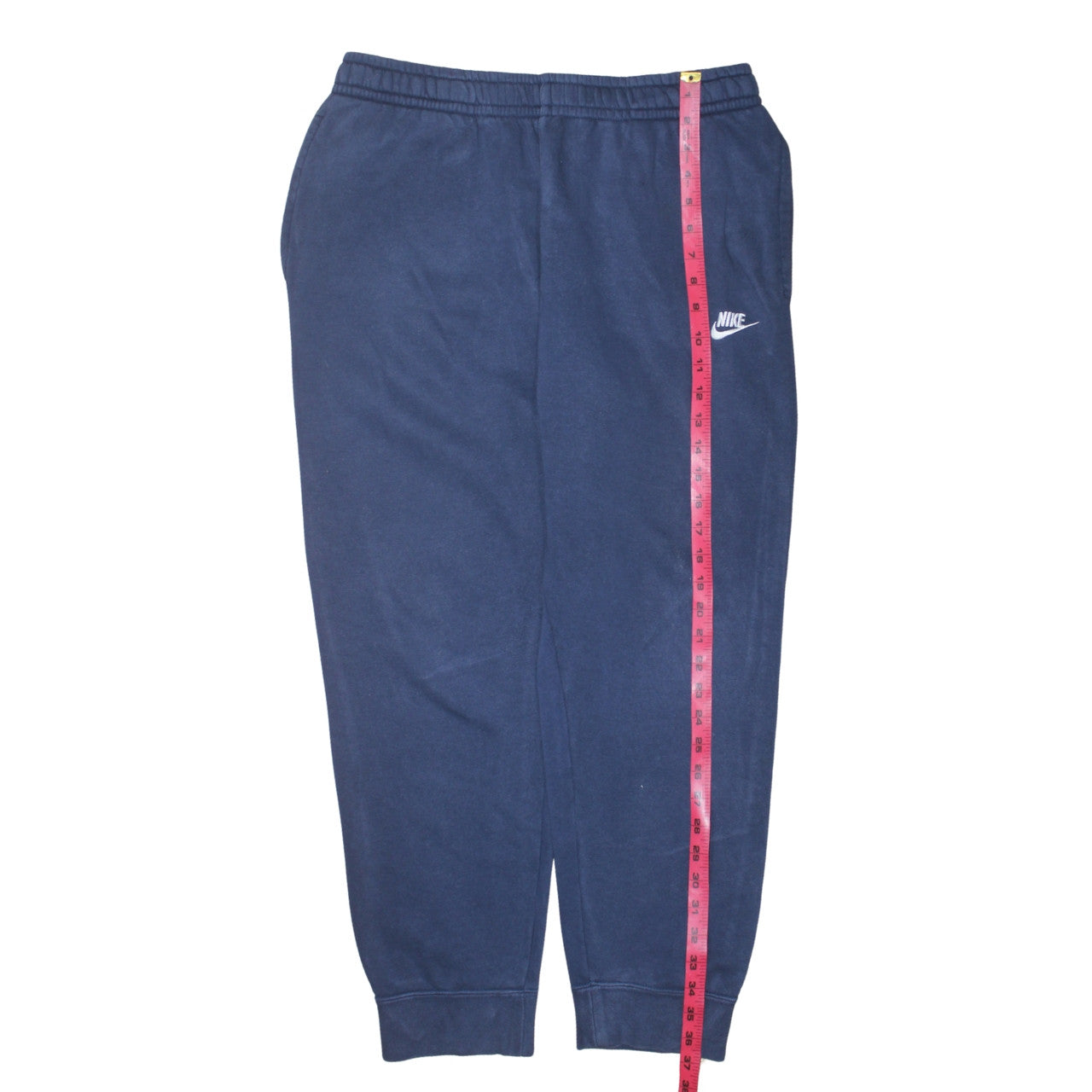 Nike Men's Blue Large Jogger Sweatpants Cotton Blend