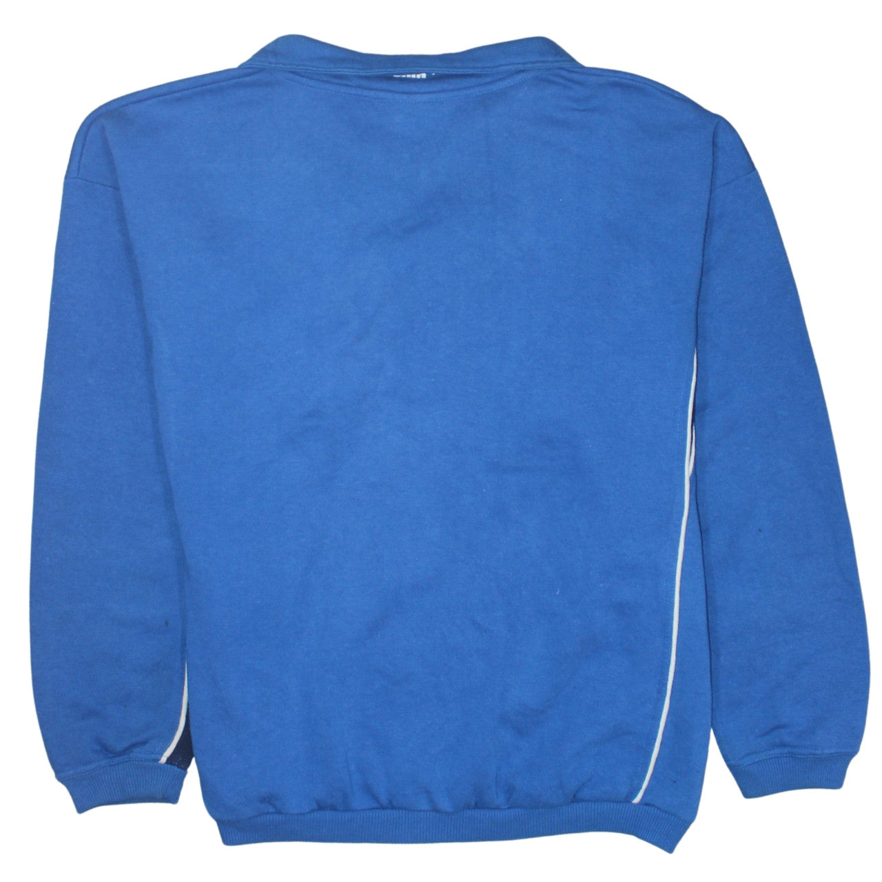 Puma Men's Blue 1/4 Zip Collared Sweatshirt Size L