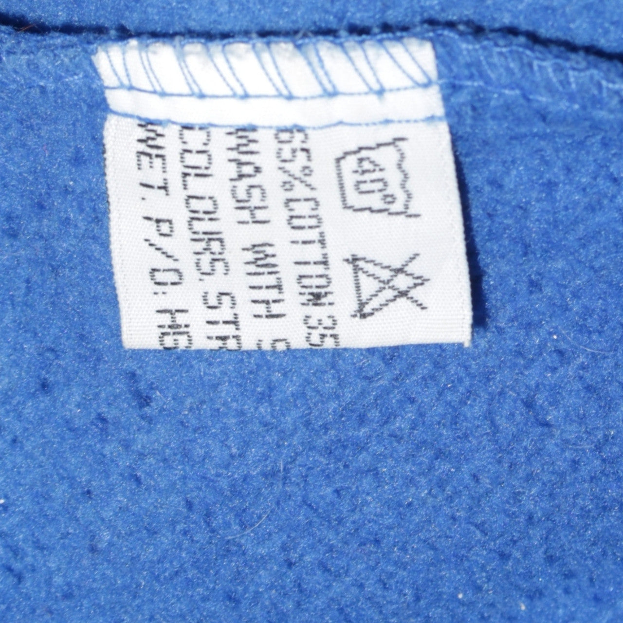 Puma Men's Blue 1/4 Zip Collared Sweatshirt Size L