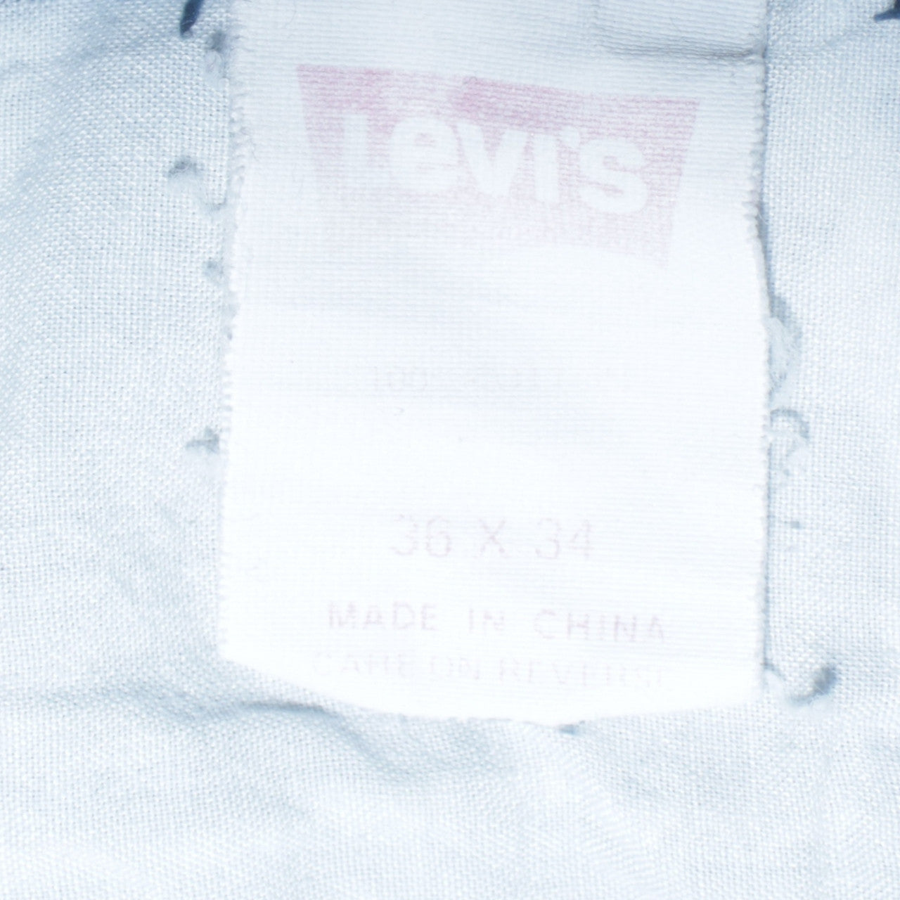 Levi's Men's Blue Light Wash Relaxed Tapered Jeans 36x34