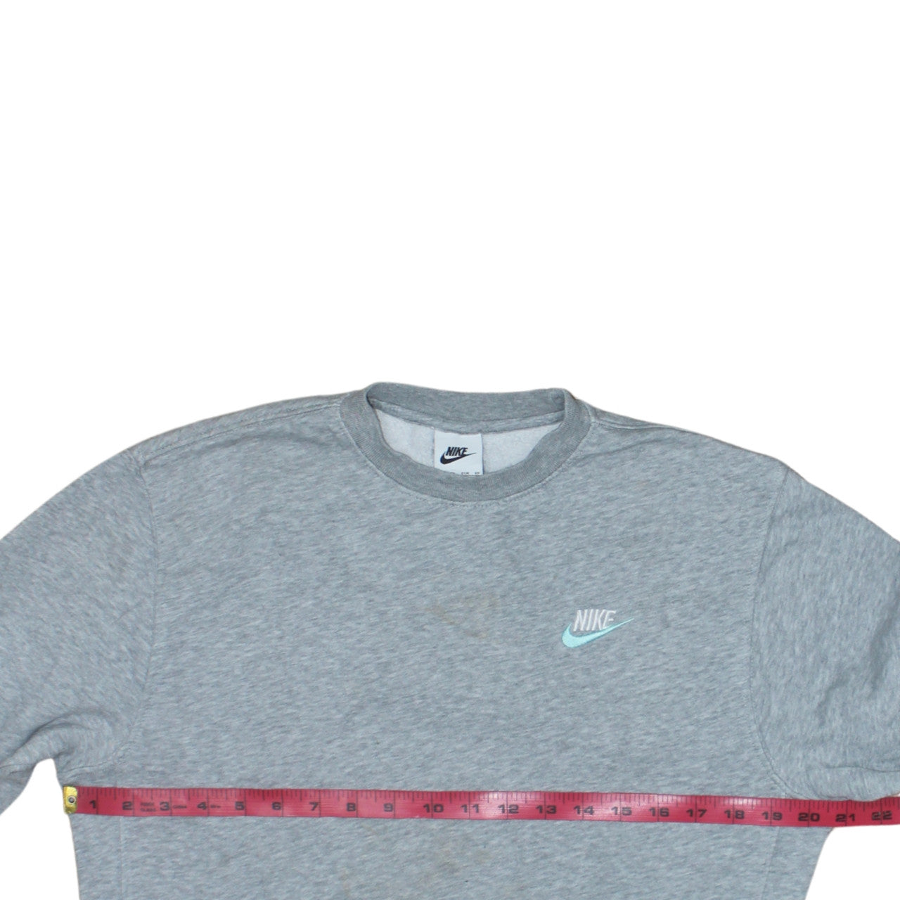 Nike Women's Grey Crew Neck Pullover Sweatshirt XS