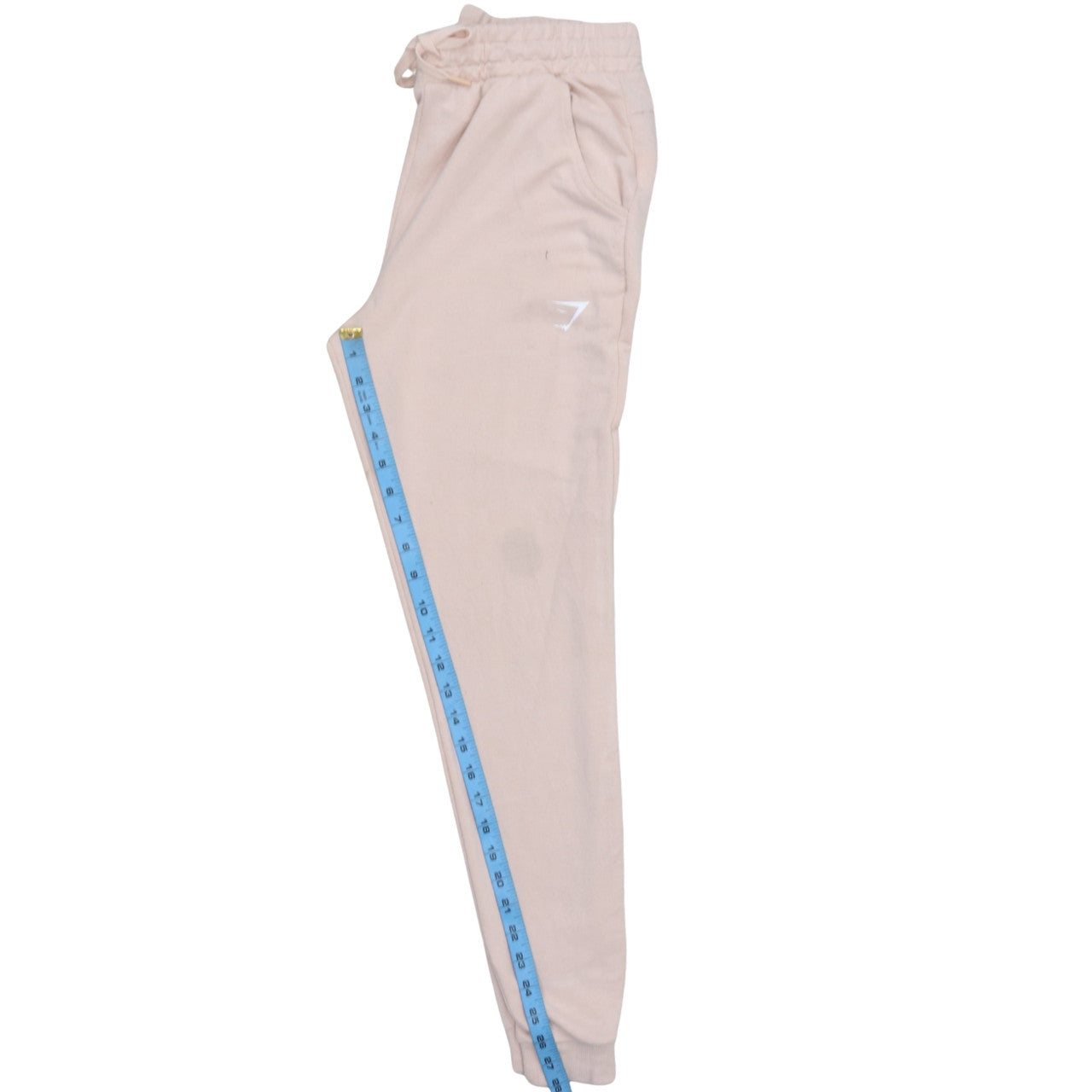 Gymshark Womens Beige Jogger Sweatpants Size S Viscose Blend