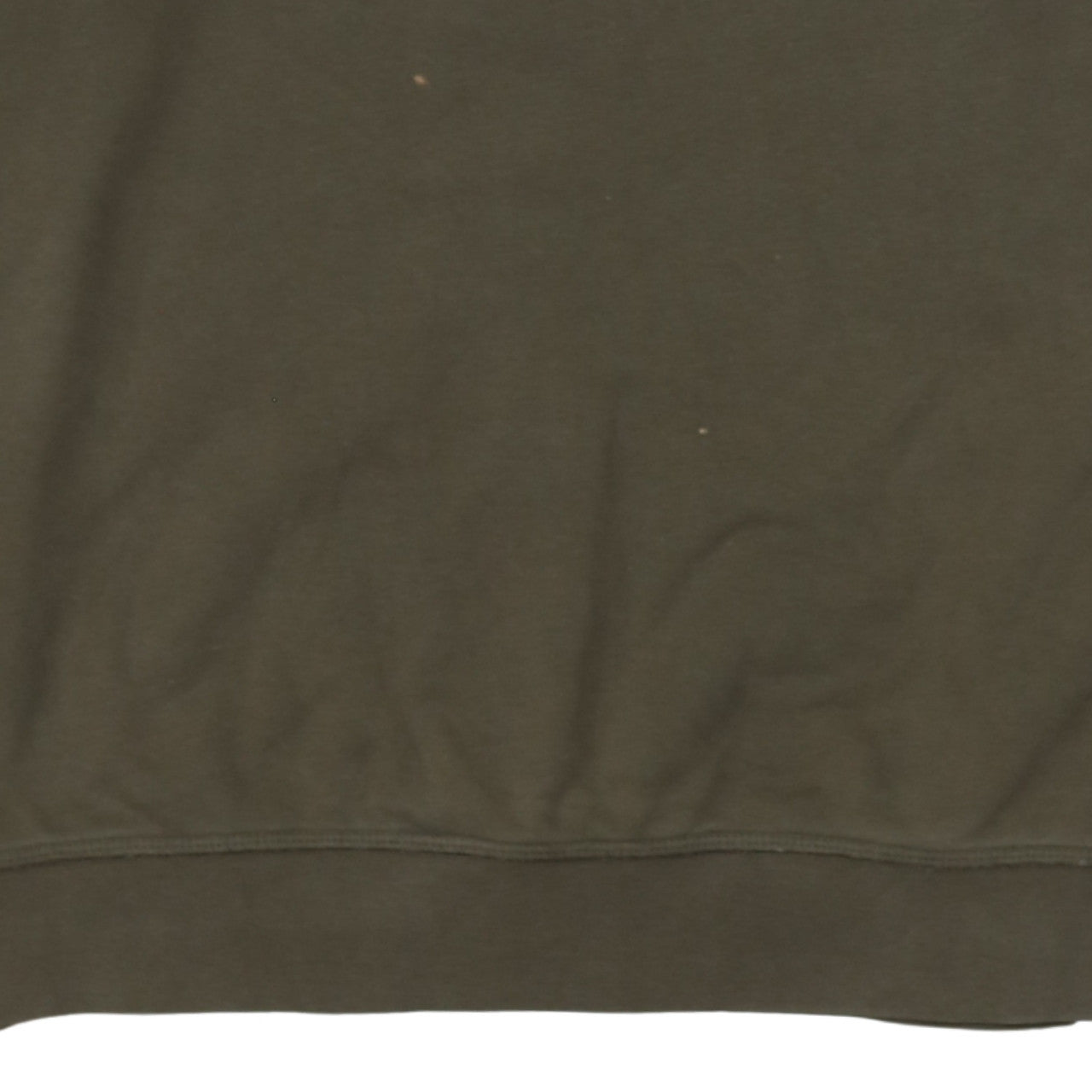 BOSS Men's Green Crew Neck Cotton Sweatshirt Size L