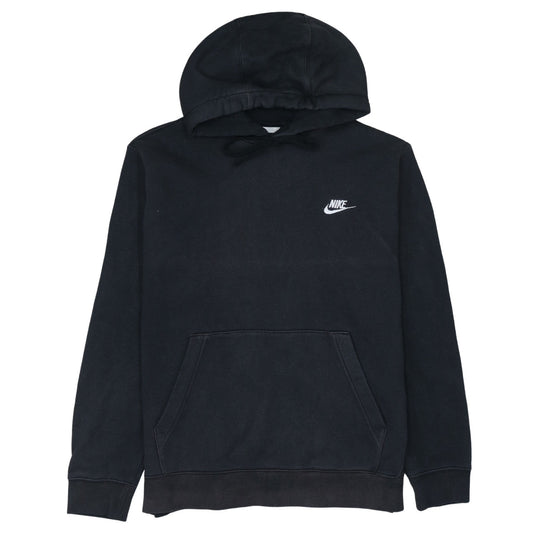 Nike Men's Black Medium Pullover Hoodie with Logo