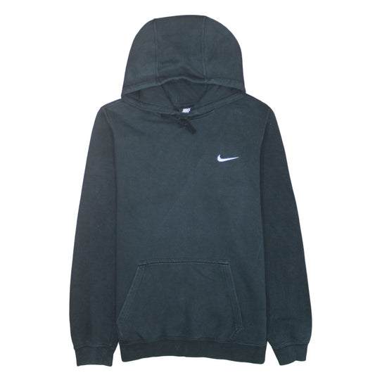 Nike Men's Black Pullover Hoodie S Logo Fleece Sportswear