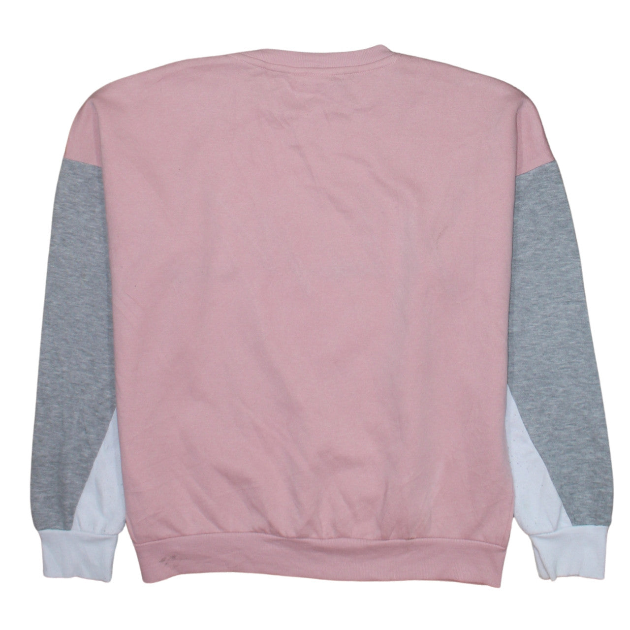 Disney Women Pink Minnie Mouse Colourblock Sweatshirt XS