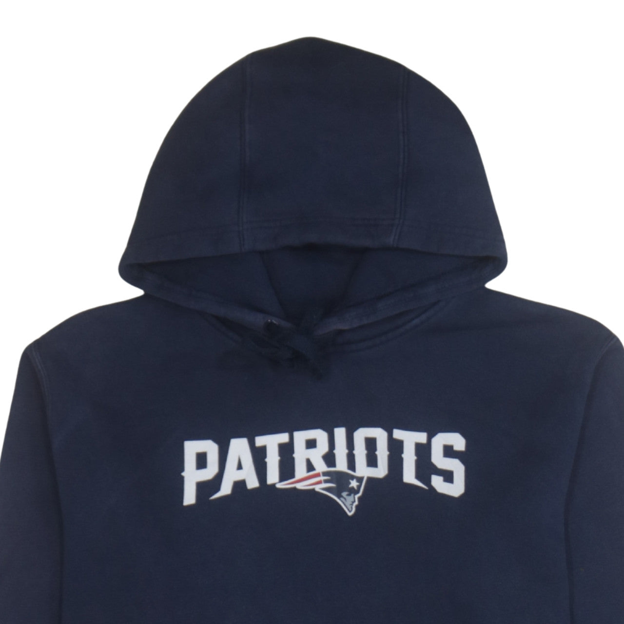 Nike NFL Patriots Navy Hoodie Men's M Pullover Cotton Blend