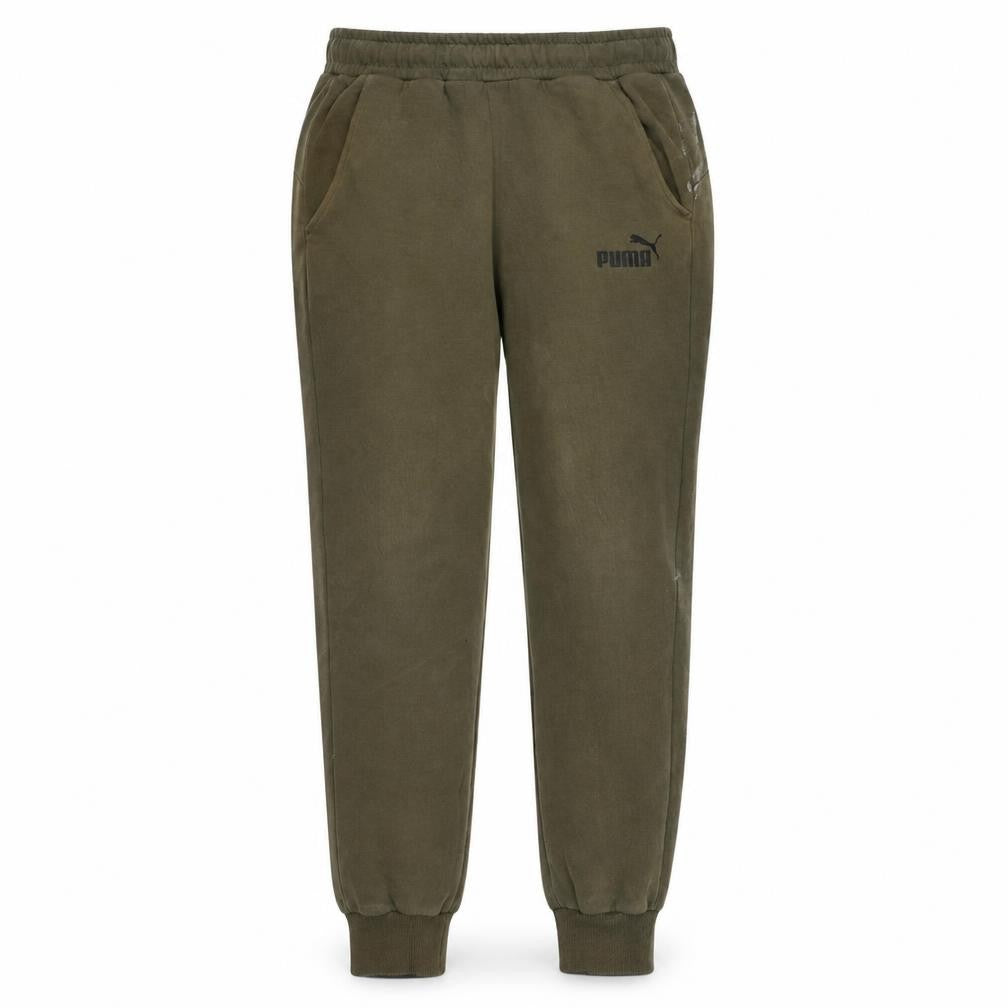 Puma Men's Green Jogger Sweatpants Size S Regular Fit Activewear
