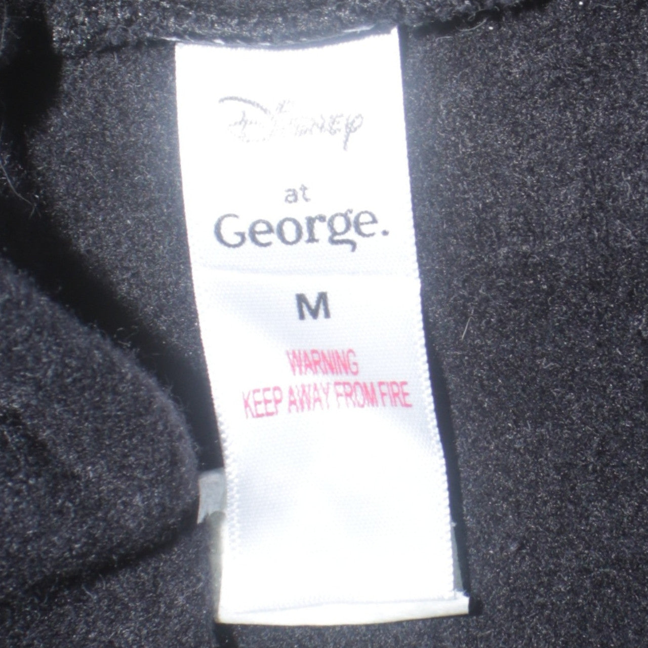 Disney George Women's Black Bambi Graphic Sweatshirt Medium