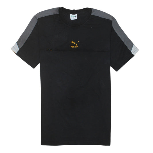 Puma Men's Black Short Sleeve Sports T-Shirt Size S