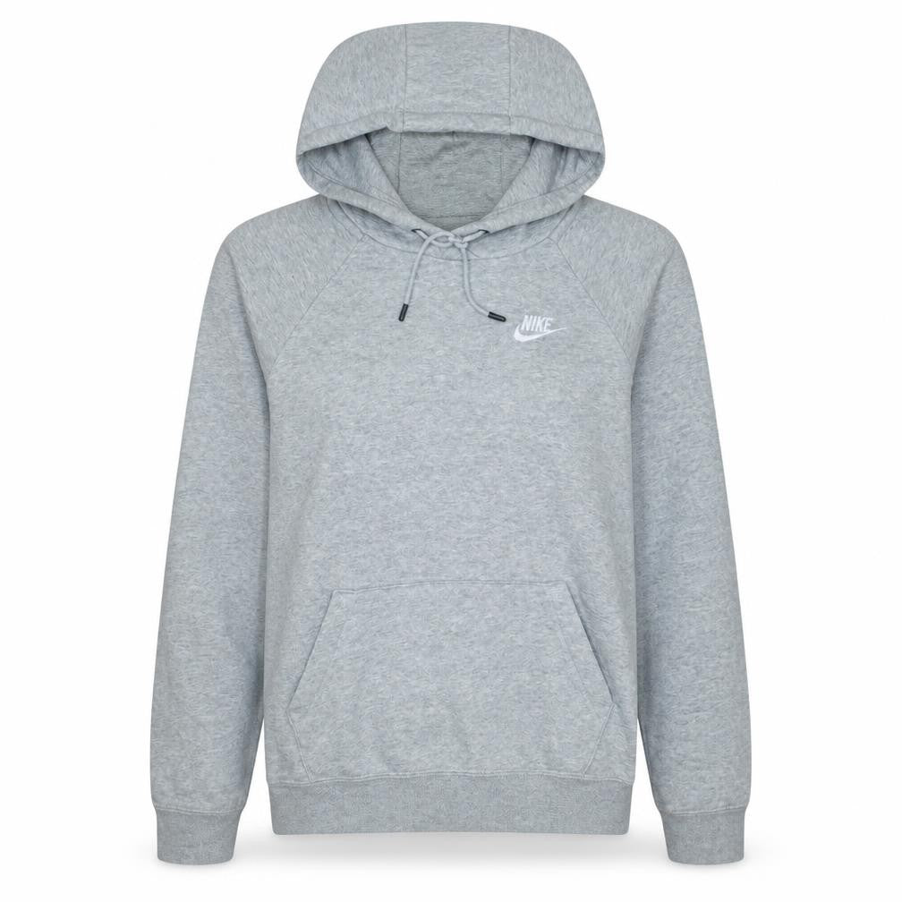 Nike Womens Grey XS Pullover Hoodie Cotton Blend Sportswear