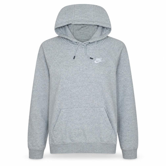 Nike Womens Grey XS Pullover Hoodie Cotton Blend Sportswear